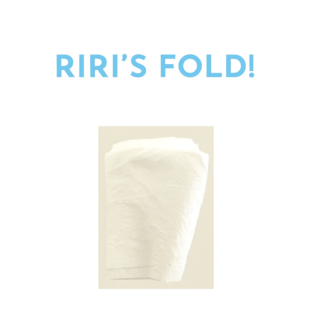 Riri's 17-fold napkin